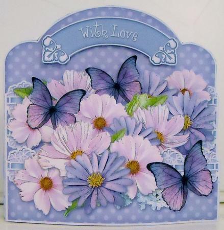 3D Butterflies and Flowers Pop Out Card Kit by Pam Stubley