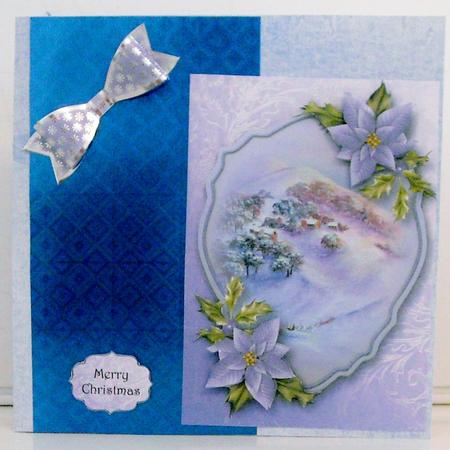 Snowy Malvern Hills - Mini Kit by Pam Stubley