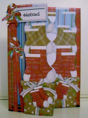 More Socks Again! Man Card by Pam Stubley