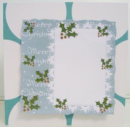 Blank Wavy Edge Christmas Insert 9 by Pam Stubley