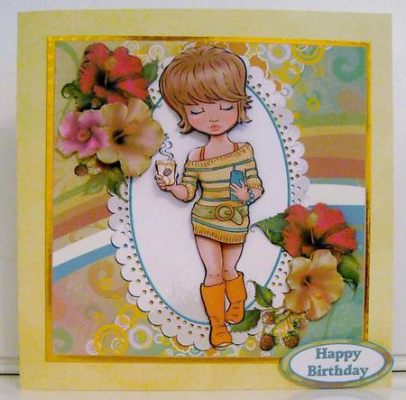 8x8 Just Let My Check My Phone Mini Kit by Pam Stubley