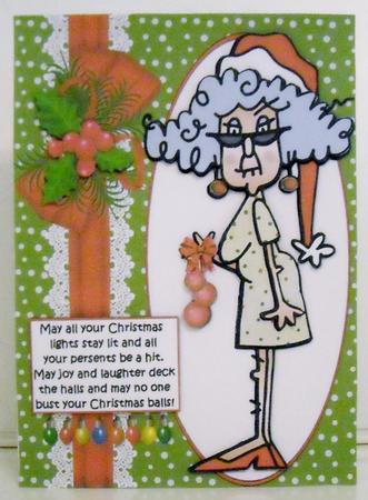 Stella Sending Christmas Wishes by Pam Stubley