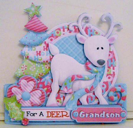 Christmas Shapes Mini-kit - Deer People by Pam Stubley