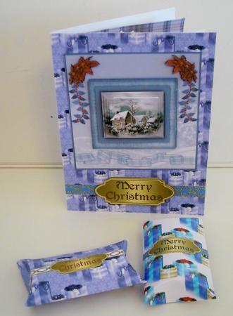 Christmas Captions with Ribbon Set 2 by Pam Stubley