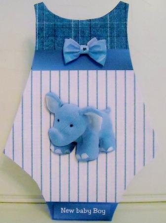 Onesie New Baby Boy 2 by Pam Stubley