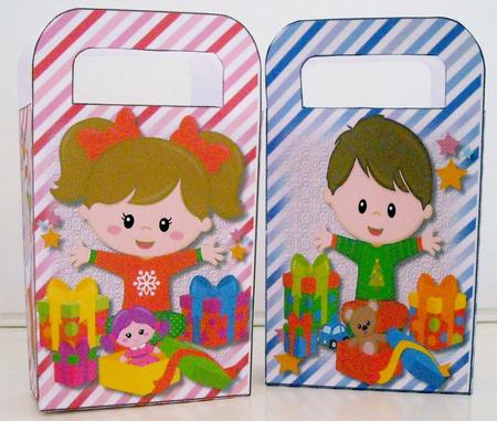 Lovely Gift Bag , Boys Delight  by Pam Stubley