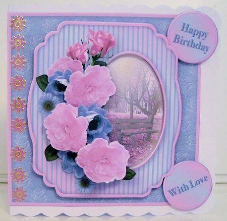 The Park Bench - Aperture Layer Card Mini Kit by Pam Stubley
