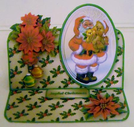 A Sackful of Gifts - Shaped Easel Card Mini Kit by Pam Stubley
