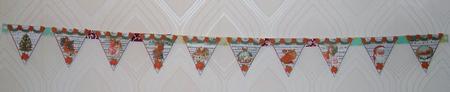 10 Piece Christmas Banner Set by Pam Stubley