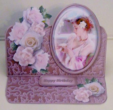 A Moment's Peace - Shaped Easel Card Mini Kit by Pam Stubley