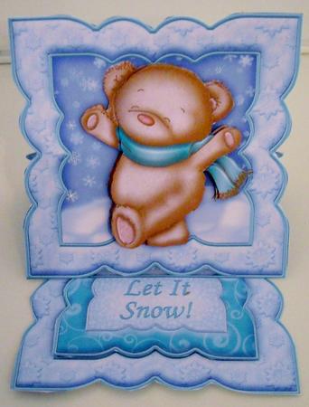 Loving This White Stuff Christmas Easel Card Kit by Pam Stubley