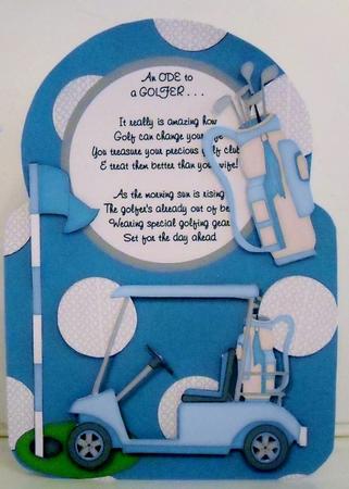An Ode to a Golfer by Pam Stubley