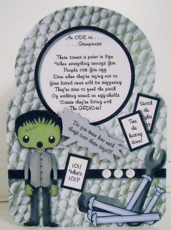 An Ode to Grumpiness (male 1) by Pam Stubley