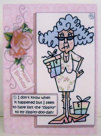 Stella Has Lost Her Zippity Quick Card by Pam Stubley