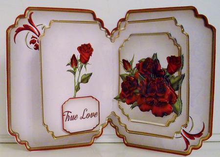 Valentine Hearts and Roses Pop-up Kit by Pam Stubley