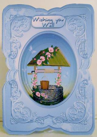 Shaped Card Mini Kit - Wishing Well by Pam Stubley