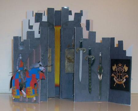 Castle Fort Gatefold Double Cascade Card Kit by Pam Stubley