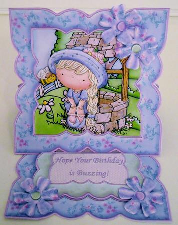 Izzy & the Wishing Well Easel Card Kit by Pam Stubley