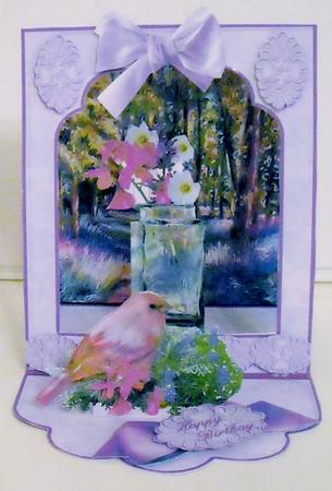 3D Open Front Easel Kit - Woodland Walk by Pam Stubley