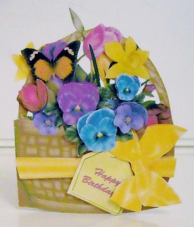 Flower Basket Mini Kit - All Things Bright & Beautiful by Pam Stubley