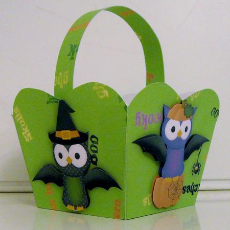 Trick or Treat Baskets - Halloween What a Hoot by Pam Stubley