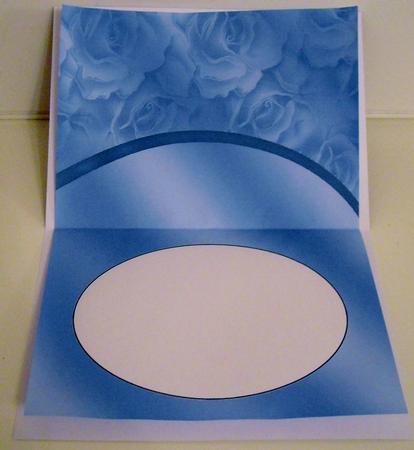 Blue Rose Insert 1 by Pam Stubley