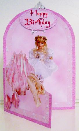Ballet Cutaway Card by Pam Stubley