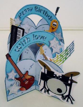Pop Music Cascade Deluxe by Pam Stubley