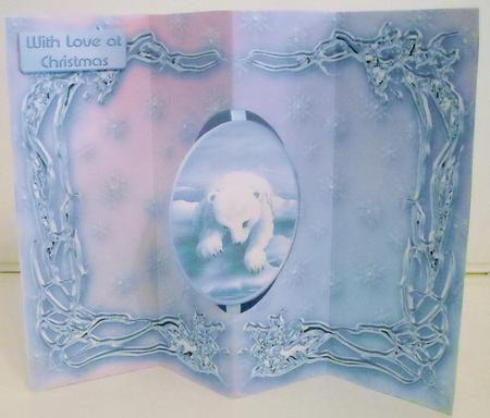 North Pole W-fold Insert Mini Kit by Pam Stubley