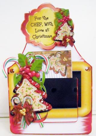 Santa Claus Apron by Pam Stubley