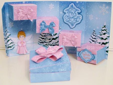 Delightful Angels Keepsake Treasure Box Card Kit by Pam Stubley