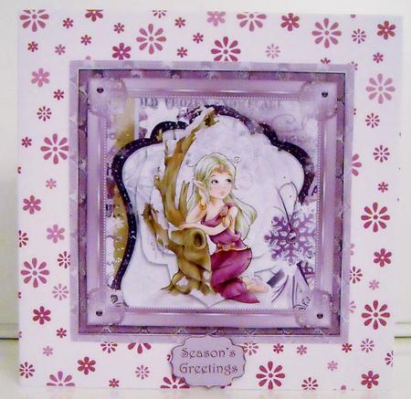 Snowy Winter Goddess Mini Kit by Pam Stubley
