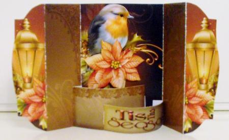 Pop Out Bengi Card Bird by Pam Stubley