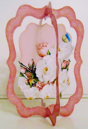 Spinner Card Rose by Pam Stubley