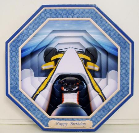 Formula One Motor Racing Octatunnel Kit by Pam Stubley