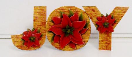 Joy Poinsettia Card Kit by Pam Stubley