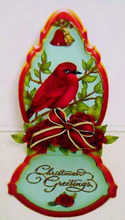 Christmas Bird Pop-up Kit by Pam Stubley