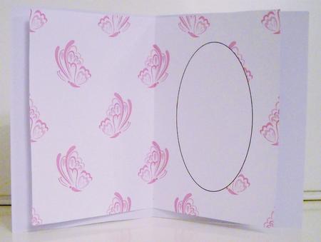 Butterfly Embellishment Pink Insert by Pam Stubley