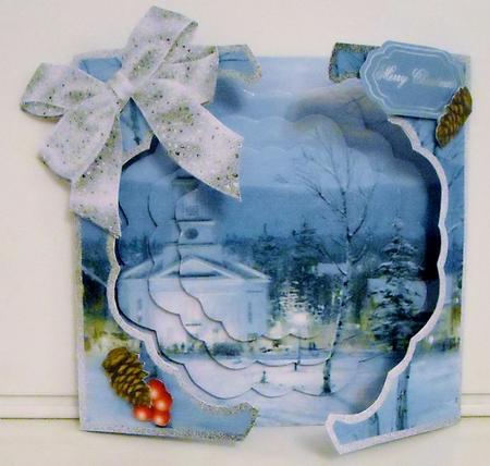 Aperture Gatefold Card Kit - Holy Night by Pam Stubley