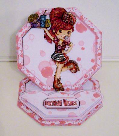 Zentangle Waitress Mini Easel Kit by Pam Stubley