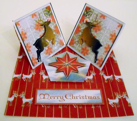 Rudolph Twisted Easel by Pam Stubley