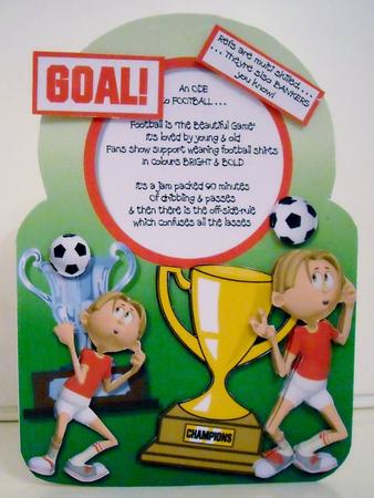 An Ode to Football by Pam Stubley