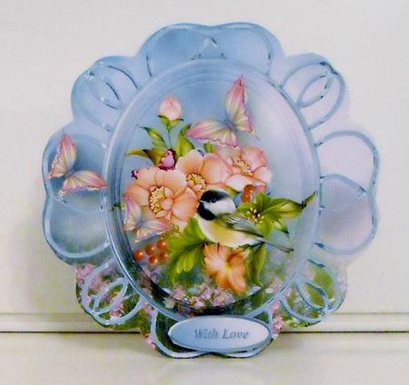 A Little Bird - Fancy Shaped Card Mini Kit by Pam Stubley