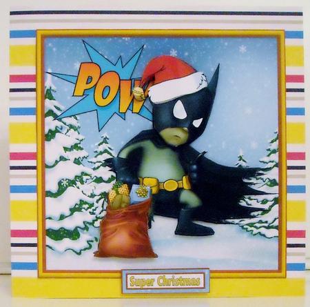 8x8 Bat Boy Saves Christmas Mini Kit by Pam Stubley