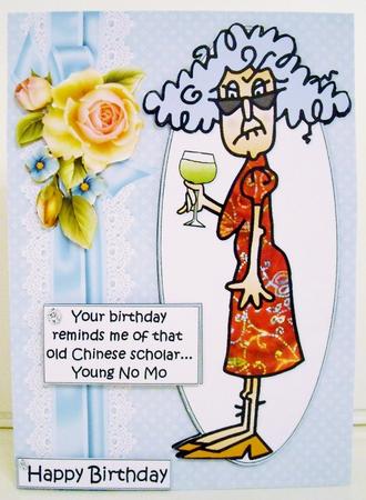 Stella Knows a Chinese Scholar Quick Card by Pam Stubley