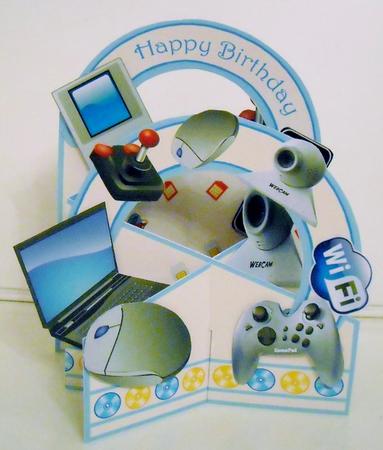 Computers and Gadgets Cascade Deluxe by Pam Stubley