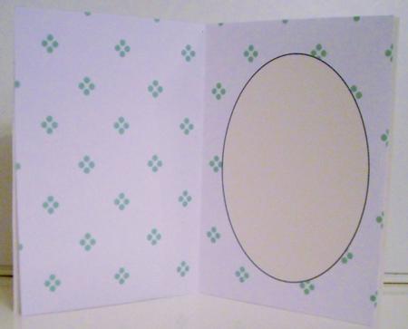 White with Green Spots Insert by Pam Stubley