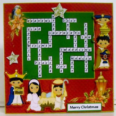 Nativity Crossword by Pam Stubley