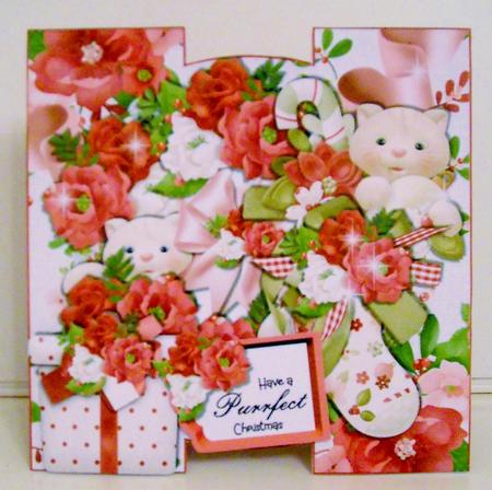 The Purrfect Christmas Wreath by Pam Stubley