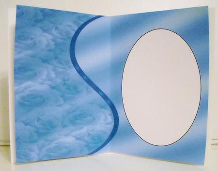 Sky Blue Rose Insert 2 by Pam Stubley
